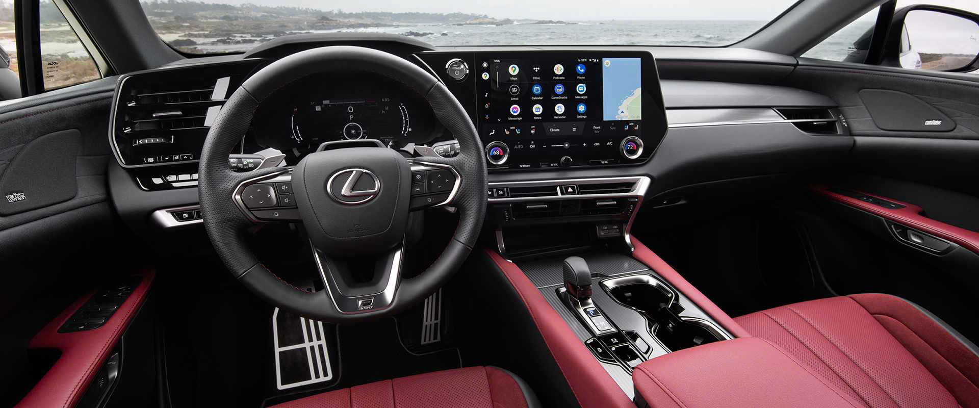 Nội Thất trên xe Lexus RX 500h F SPORT Performance