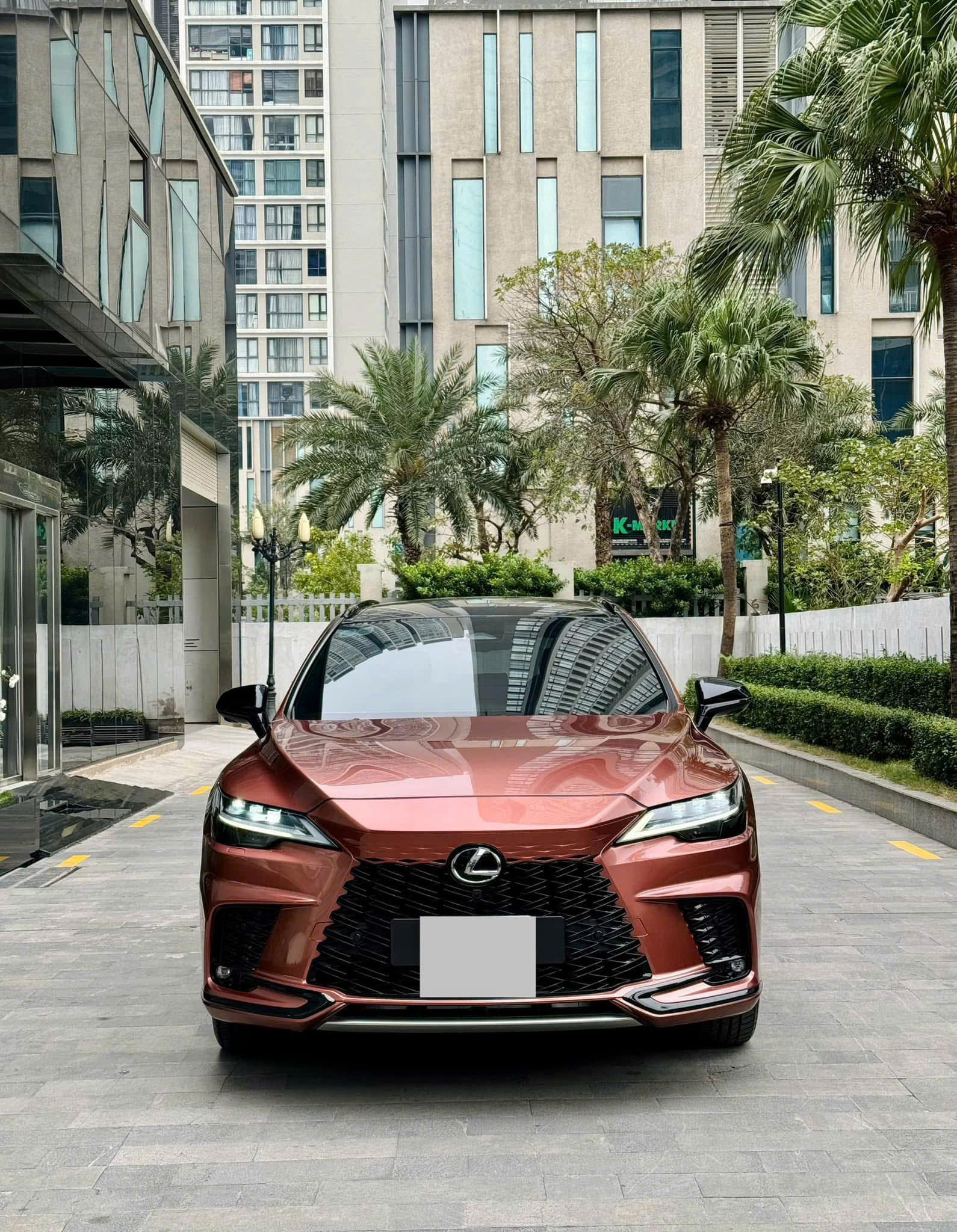 Lexus RX 500h F SPORT PERFORMANCE nổi bật bởi kiểu dáng đẹp mắt
